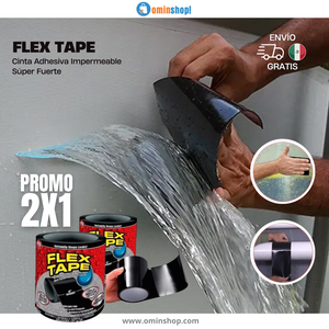 Cinta "Flex Tape" Adhesiva Impermeable - PROMO 2x1 (3mts)